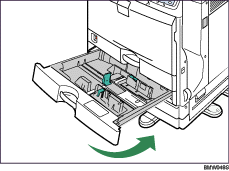 Illustration du magasin papier