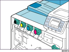 Ilustração do toner