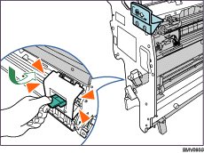 Ilustração da unidade de agrafagem