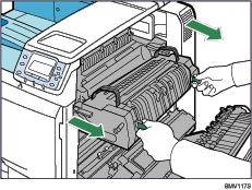 Imagem da unidade de fusão