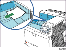 Ilustração da vista frontal exterior