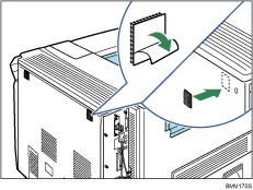 Ilustração da unidade de interface