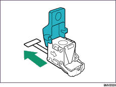 Ilustração da unidade de agrafagem