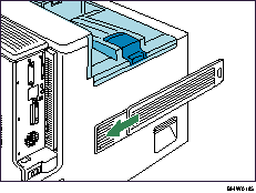 Ilustração do filtro à prova de pó