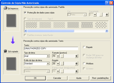 Ilustração do ecrã do driver