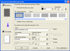 Ilustração do ecrã do driver