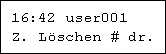 Abbildung Bedienfeldanzeige