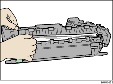 Ilustraci&oacute;n de la unidad de fusi&oacute;n