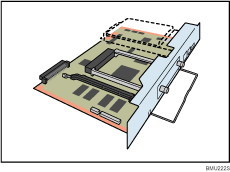 Ilustración de la placa del controlador