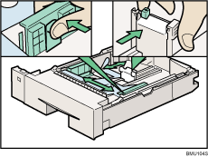 Illustration du chargeur d&apos;enveloppes