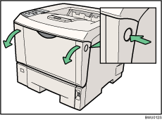 Illustrazione della stampante
