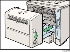 Illustrazione dell'unit&agrave; fronte-retro