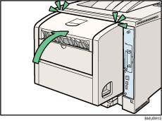 Illustrazione dell'unit&agrave; fronte-retro