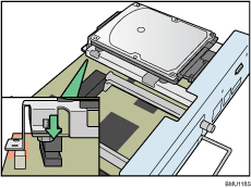 Illustrazione della scheda controller