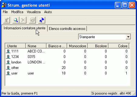 Illustrazione schermata applicazione