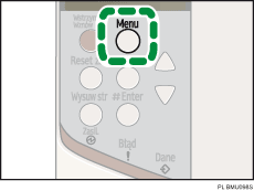 Rysunek przycisku Menu