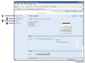 Numerowane odwołania do ekranu przeglądarki internetowej