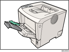 Imagem da bandeja de alimenta&ccedil;&atilde;o manual