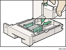 Imagem do alimentador de envelopes