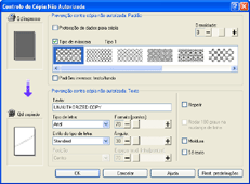Ilustração do ecrã do driver