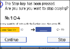 Operation panel screen illustration