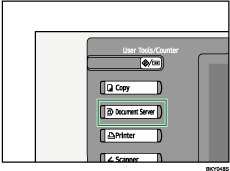 Document Server key illustration