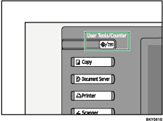 User Tools/Counter key illustration