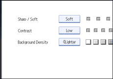 Operation panel screen illustration