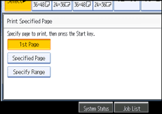 Operation panel screen illustration