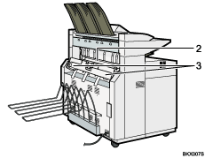 Main unit illustration numbered callout illustration