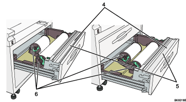 Main unit illustration numbered callout illustration