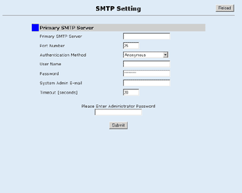 ricoh scan to email smtp settings gmail