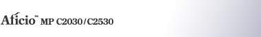 Aficio MP C2030/C2530