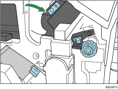 2 tray finisher illustration