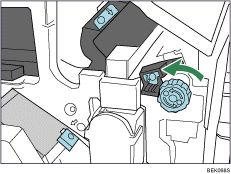 2 tray finisher illustration