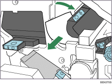 2 tray finisher illustration