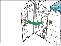 2 tray finisher illustration