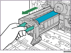 Photo conductor unit illustration