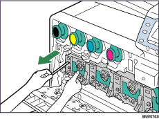 Photo conductor unit illustration