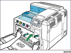 Photo conductor unit illustration