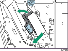 Booklet finisher illustration