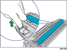 Photo conductor unit illustration