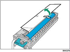 Photo conductor unit illustration