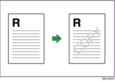 Illustration of watermark