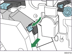 2 tray finisher illustration