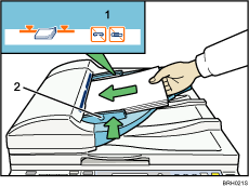 Ilustrace ADF - automatický podavač dokumentů