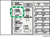 Obr&aacute;zek indik&aacute;toru Vys&iacute;l&aacute;n&iacute; z pam�ti.