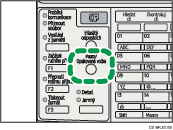 Obrázek tlačítka Pauza/Opakovaná volba