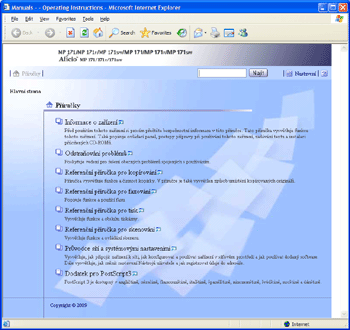 Internetov&yacute; prohl&iacute;�e�