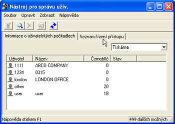 Obrázek obrazovky aplikace